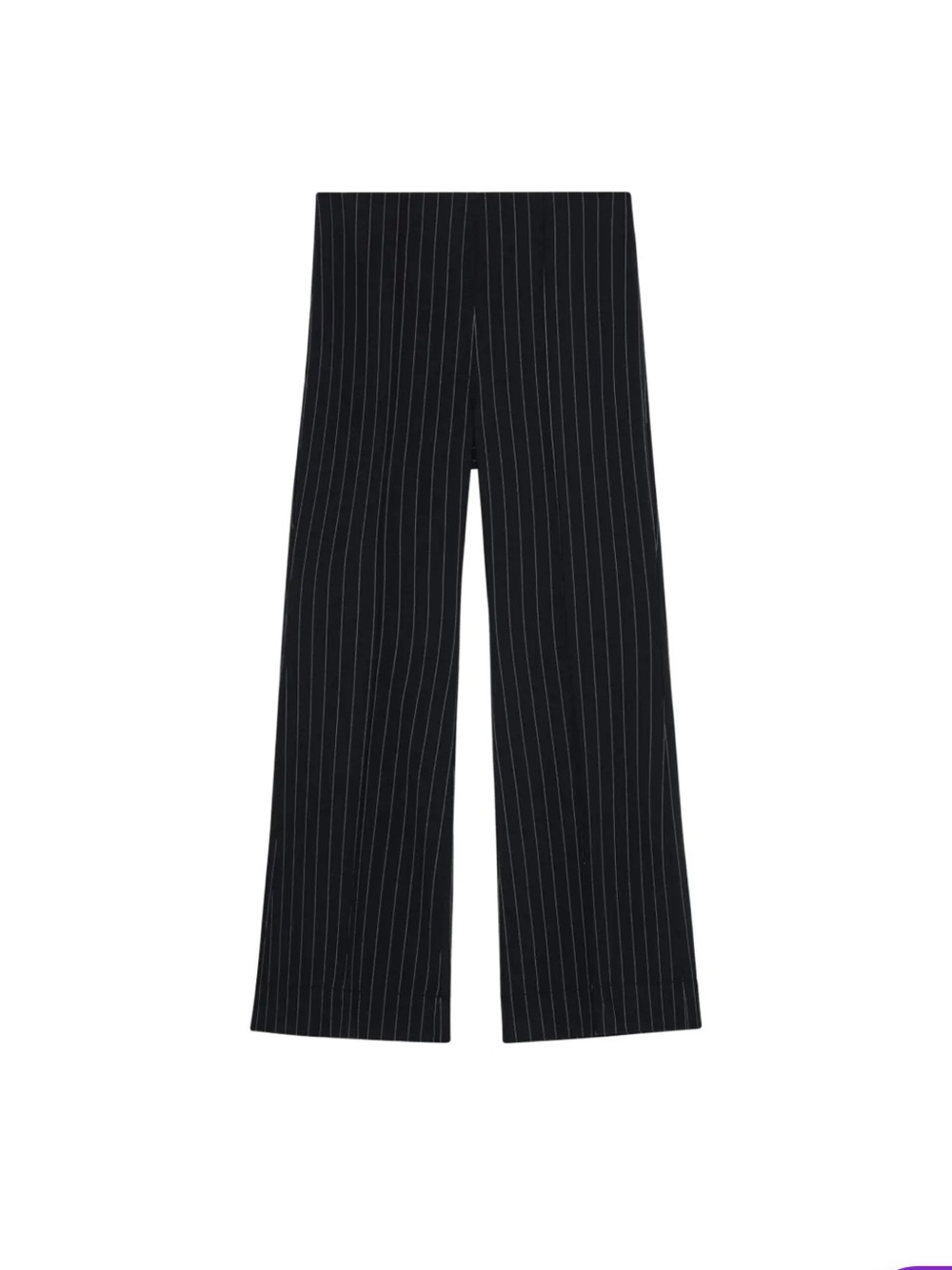 Ganni Striped High-Waisted Wide Trousers |- NWT